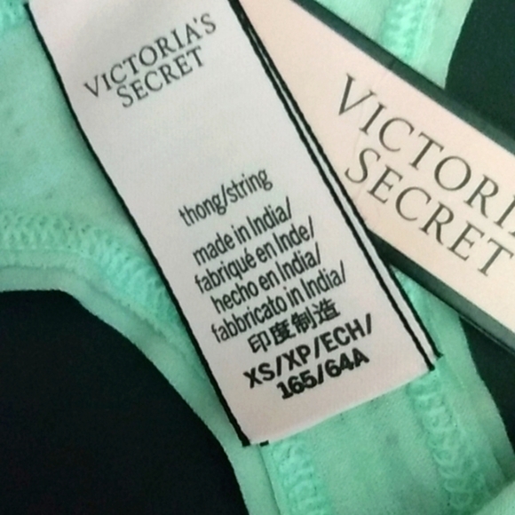 109 VICTORIA'S SECRET SPARKLE THING PANTY SIZE XS/S NWT - Picture 6 of 7